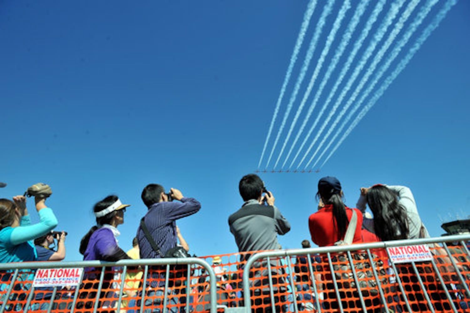 Blue Angels air show at Dobbins