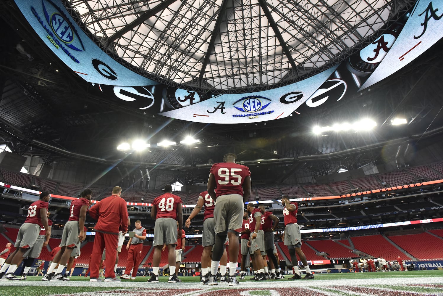 Photos: The scene at the SEC Championship game Friday