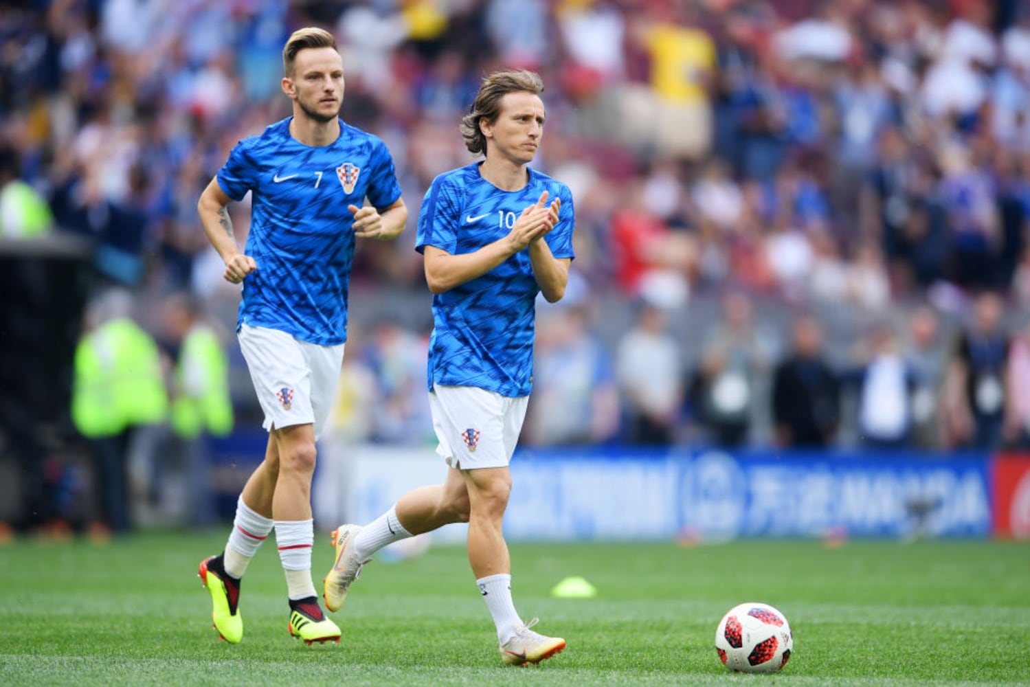 Photos: 2018 World Cup final -- France vs. Croatia