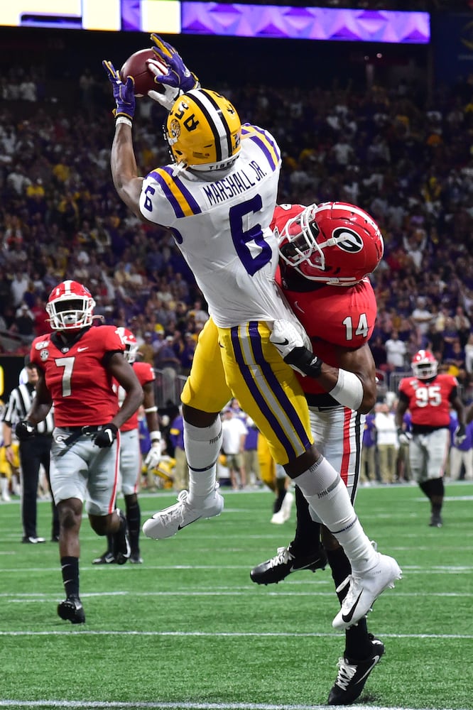 Photos: Bulldogs battle Tigers in SEC Championship game