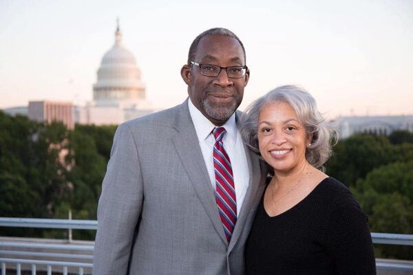 Former state Sen. Ed Tarver died last week. He is pictured with his spouse, Dr. Carol Dale Tarver.