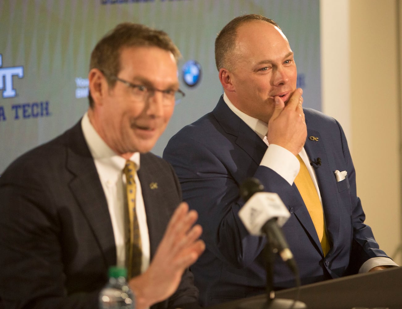 Photos: Georgia Tech welcomes new coach Geoff Collins