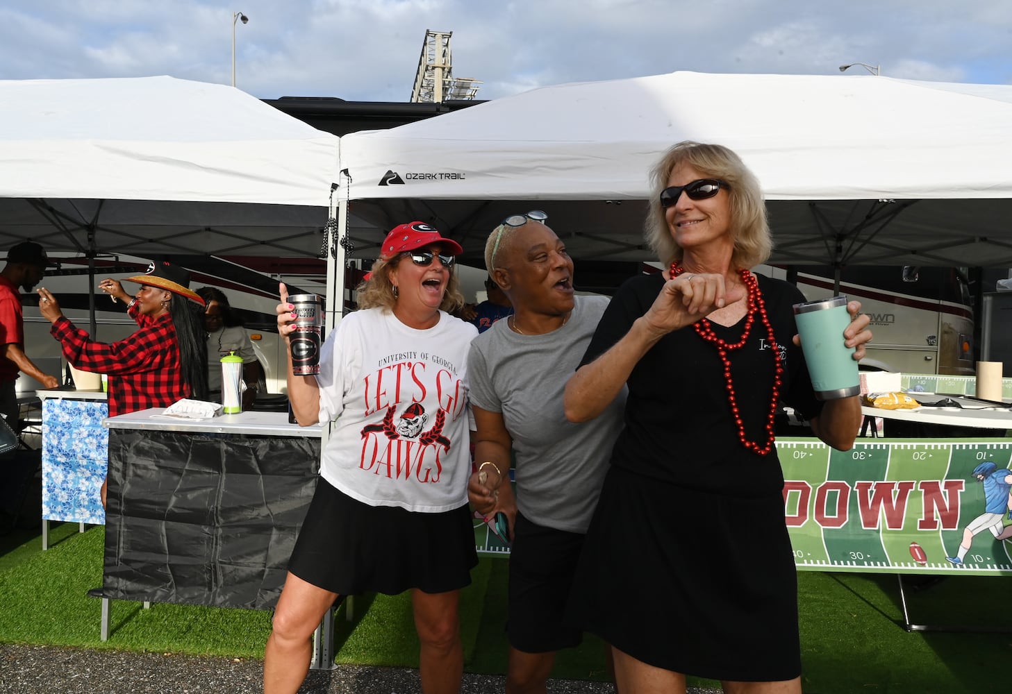 Georgia vs Florida tailgating