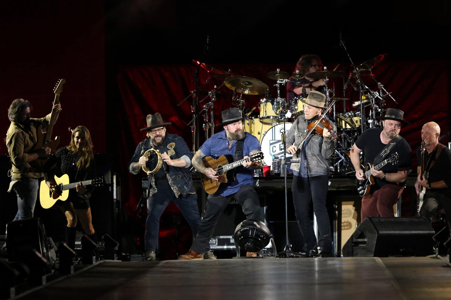 - Zac Brown Band
The Rolling Stones brought their No Filter Tour to Mercedes Benz Stadium on Thursday, November 11, 2021, with the Zac Brown  Band opening up.
Robb Cohen for the Atlanta Journal-Constitution