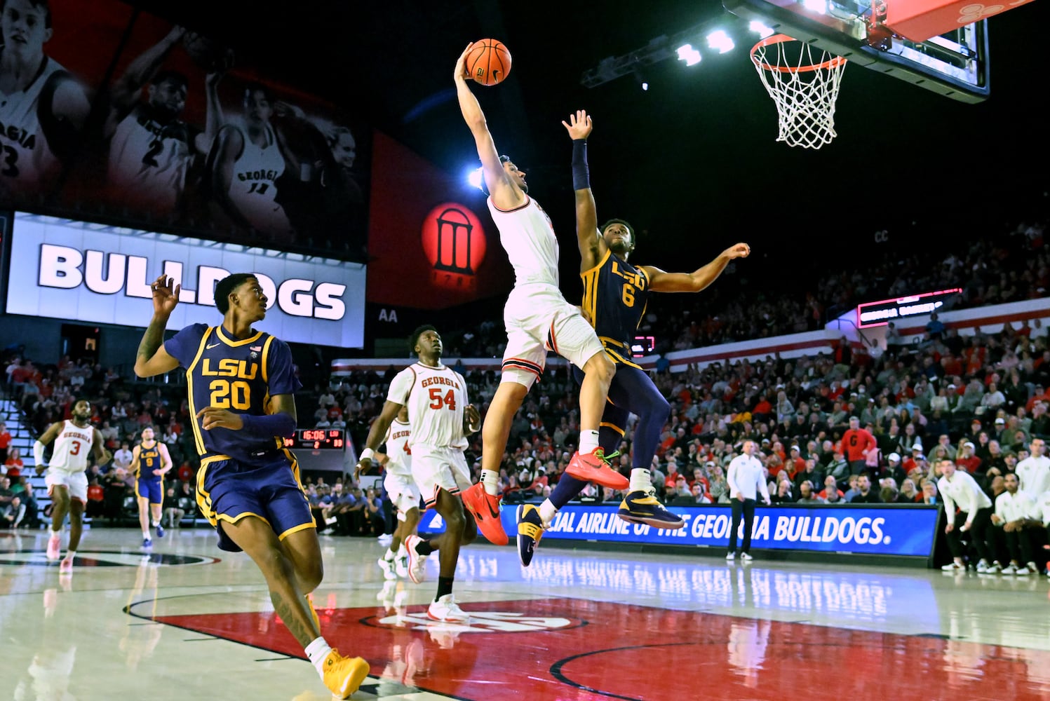 Georgia vs LSU basketball