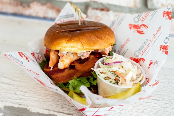 At Cousins Maine Lobster, the classic BLT is dressed up with a few ounces of chilled lobster meat. CONTRIBUTED BY HENRI HOLLIS