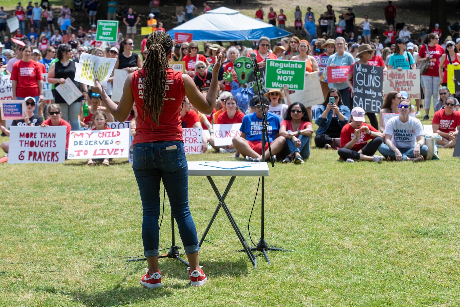 A RALLY ORGANIZED BY MOMS DEMAND ACTION