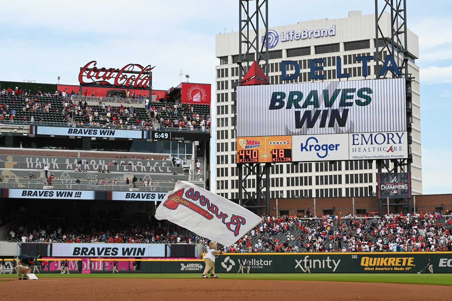 Braves-Nationals Saturday photo