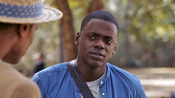 In pop culture, double consciousness appears in Jordan Peele’s 2017 movie “Get Out,” in which white people who hold twisted ideas about Black achievement literally steal the souls of Black folk. From left, Lakeith Stanfield and Daniel Kaluuya in the film “Get Out.”  (Universal Pictures)