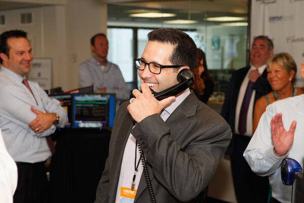 Sports media figure Adam Schefter attends the Annual Charity Day Hosted By Cantor Fitzgerald And BGC at the Cantor Fitzgerald Office on Sept. 11, 2013, in New York. (Mike McGregor/Getty Images for Cantor Fitzgerald/TNS)