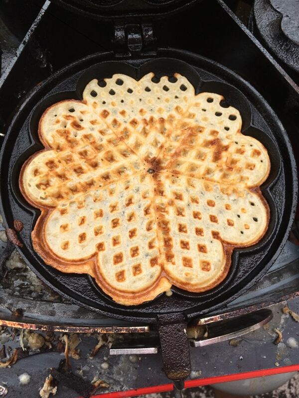 Heart-shaped waffles. (Lee Svitak Dean/Minneapolis Star Tribune/TNS)