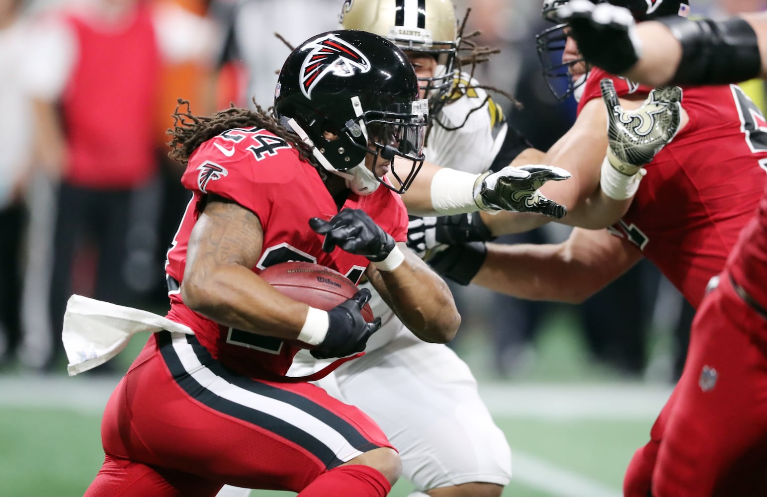 Photos: Falcons seek win over the Saints