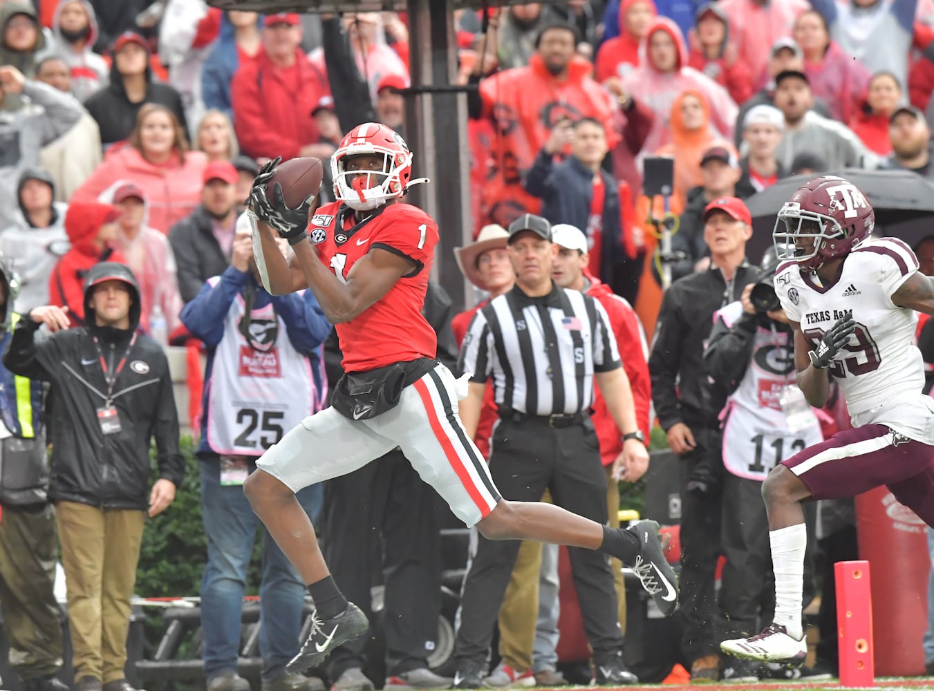 Photos: Bulldogs tested by Aggies in the rain in Athens