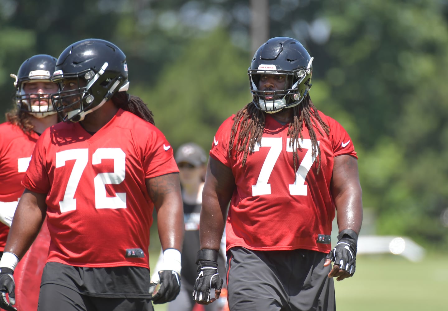 Photos: Falcons continue offseason workouts