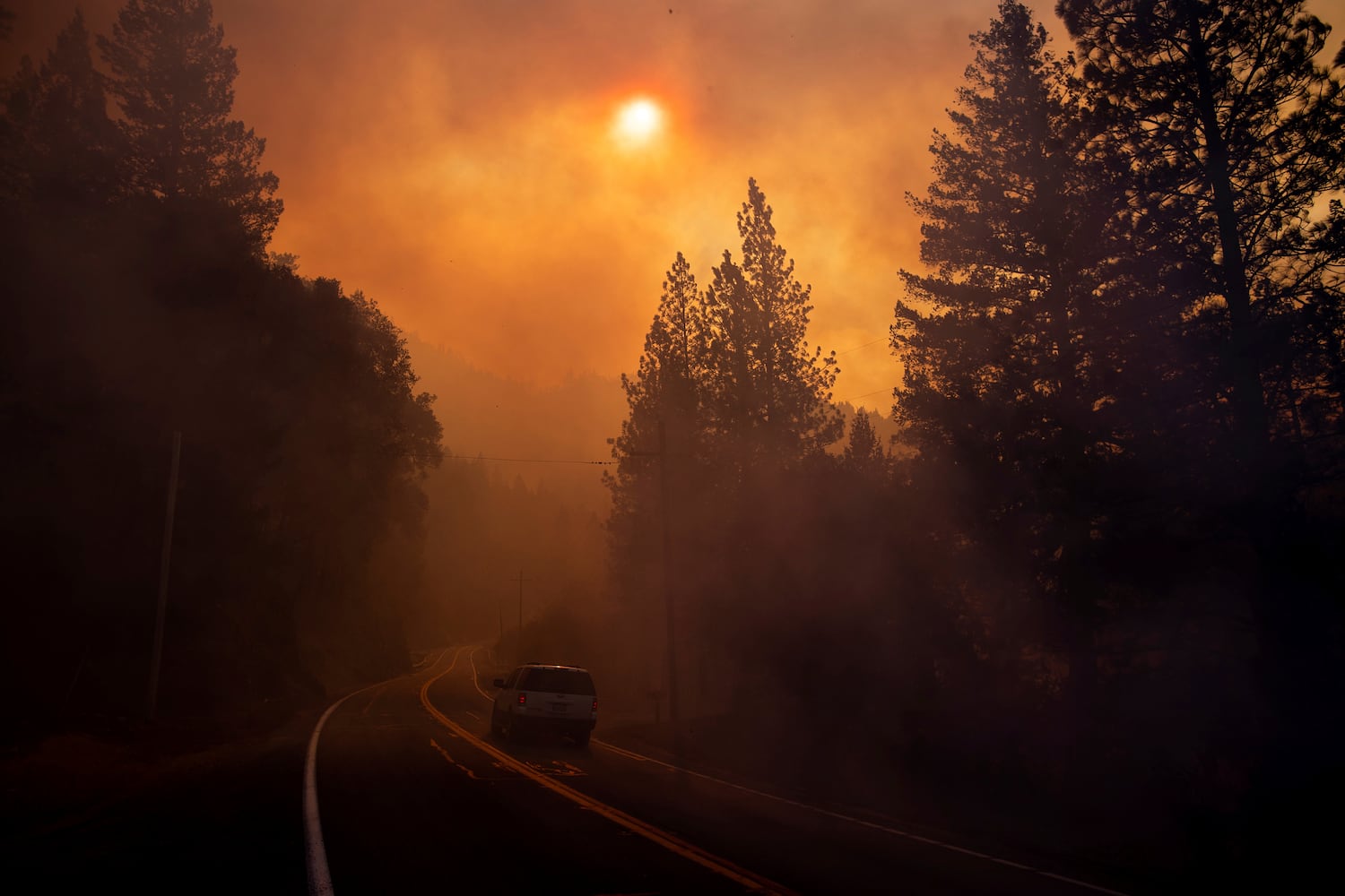 Photos: California wildfires kill dozens, destroy entire town