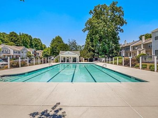 Swimming lanes make it easy to exercise.