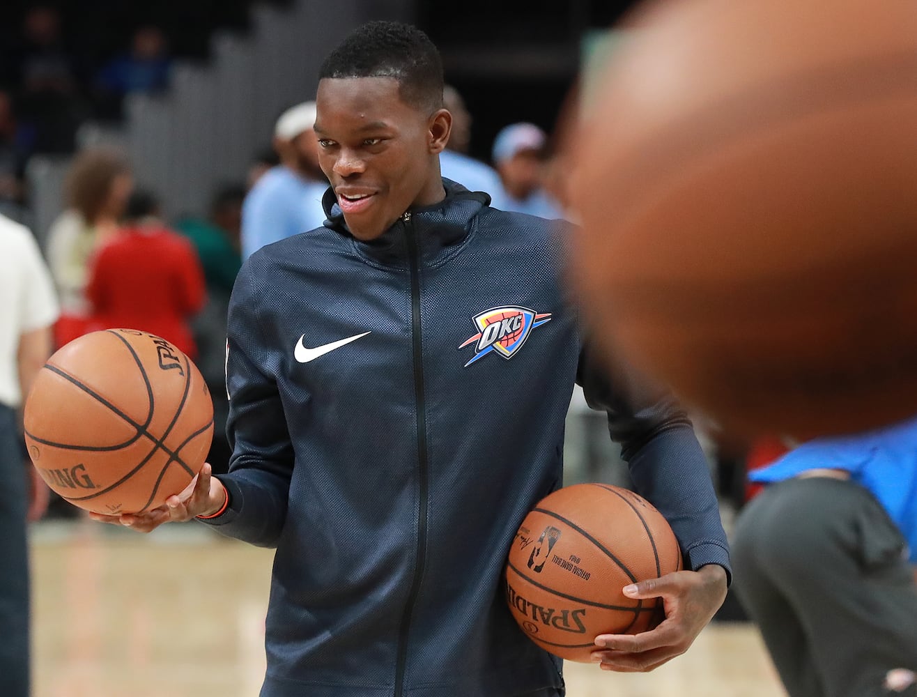 Photos: Hawks host Dennis Schroder, Thunder