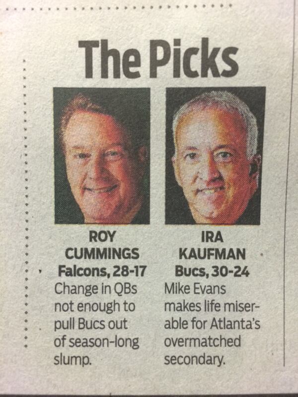 Our pals from the Tampa Tribune are split on this one.