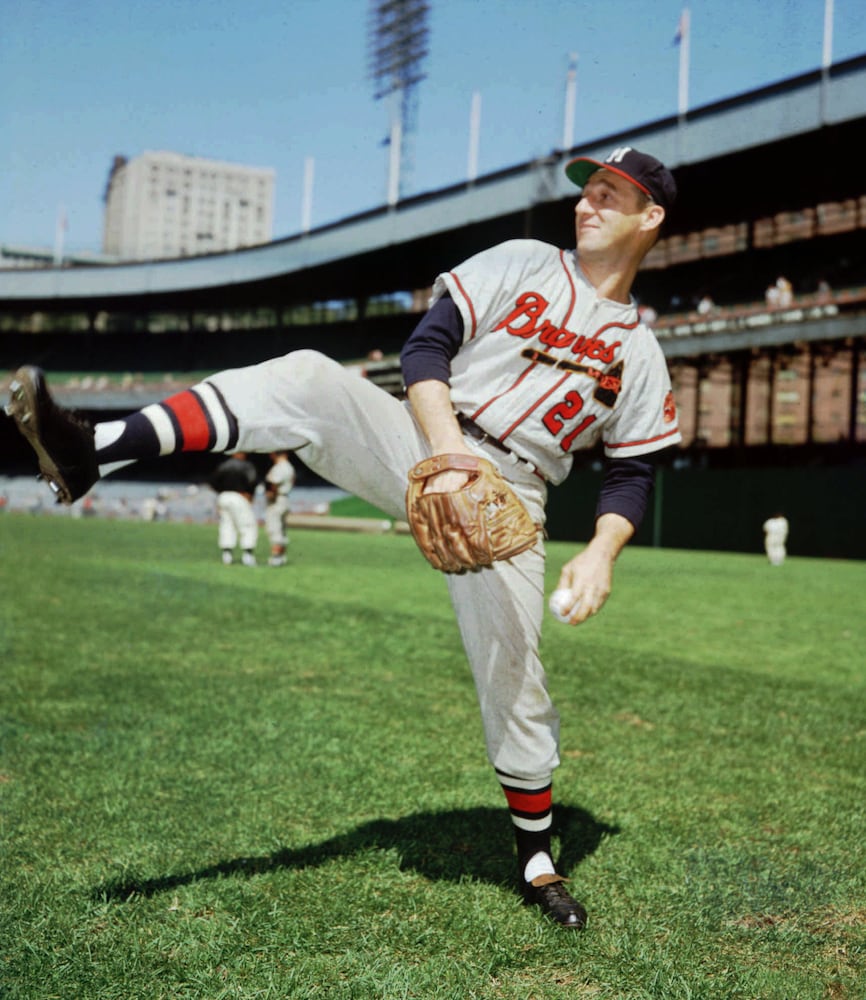 No. 21 Warren Spahn