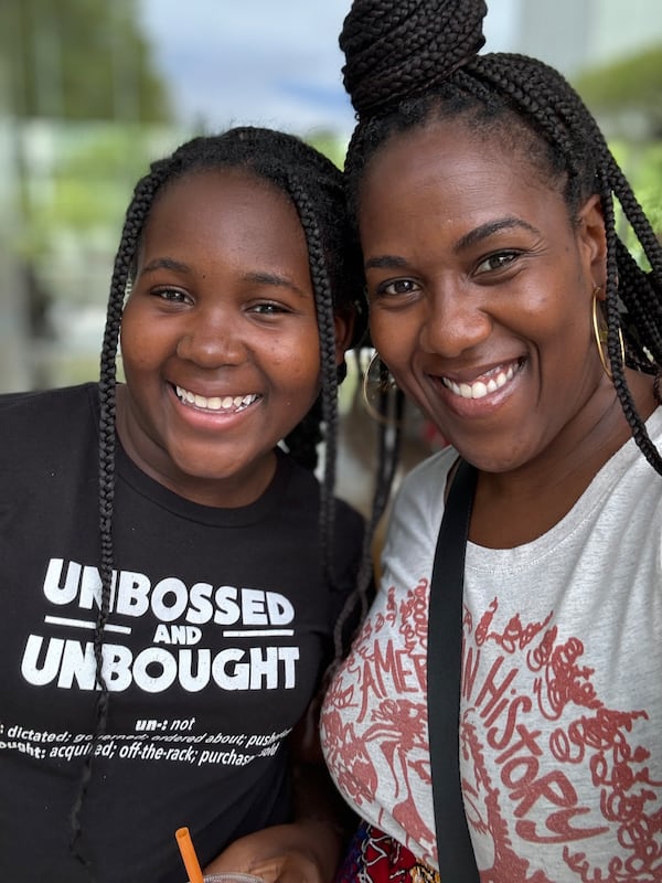 Marietta parent Cynthia DuBose applauds the school district's plan to keep cellphones out of middle schoolers' hands during the school day. Her daughter, Caitlyn DuBose, 12, is heading to seventh grade at Marietta Middle School this year. (Courtesy photo)