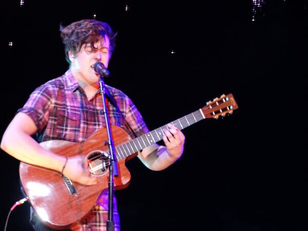 Alex working his original tune "Fairy Tale" to his advantage. I'm certain someone will sign him to a record deal. CREDIT: Rodney Ho/rho@ajc.com