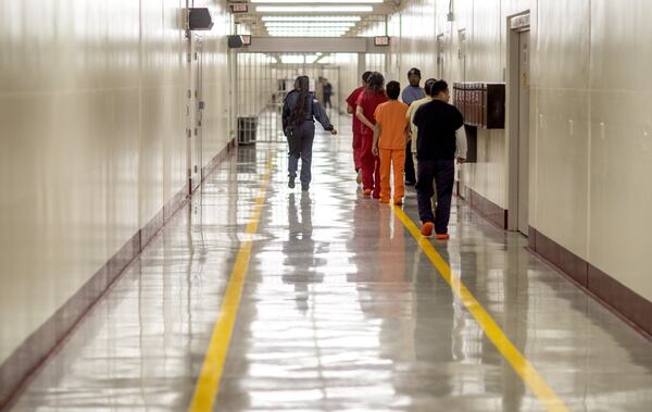 A 61-year-old Mexican national who had been held at South Georgia's Stewart Detention Center died early Monday, becoming the third COVID-19 fatality among detainees there this year. (AP Photo/David Goldman)