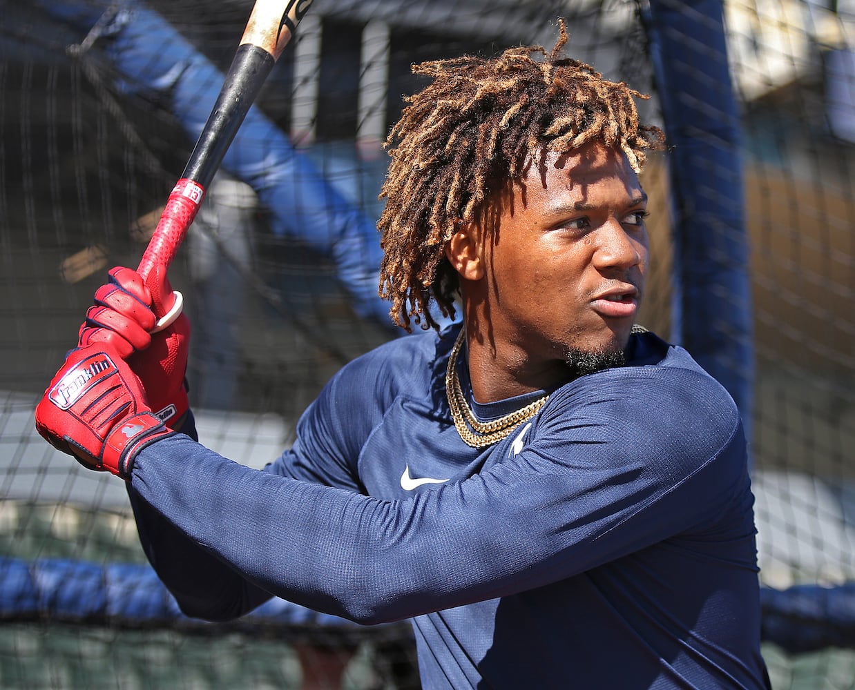 Photos: Ronald Acuna, Braves at spring training