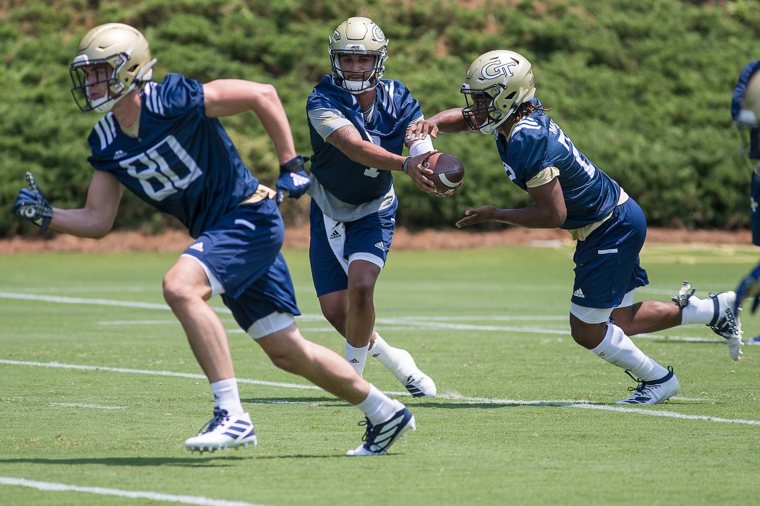 Photos: New coach Geoff Collins has Georgia Tech on the field