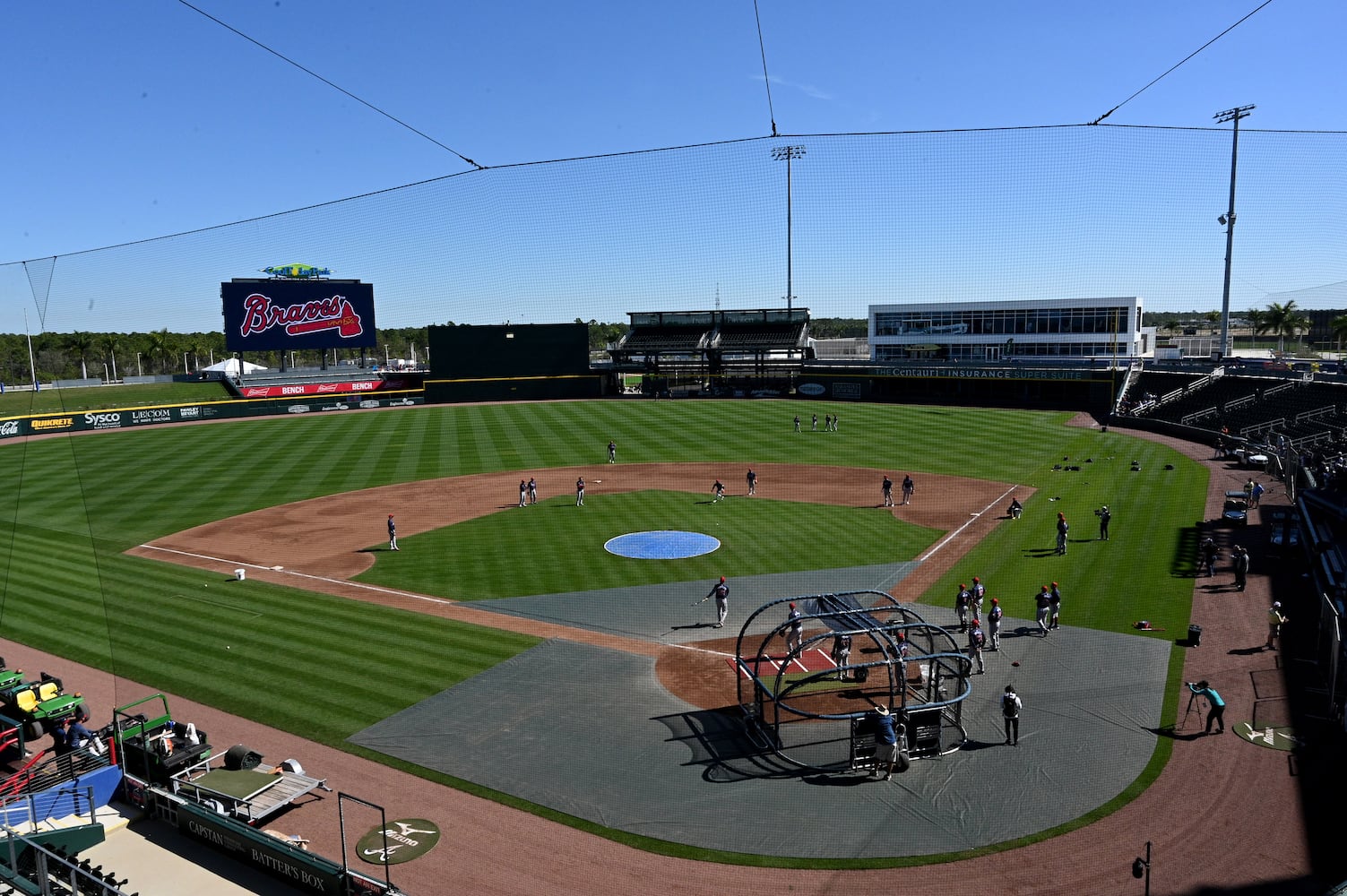 Braves spring training - Day 9