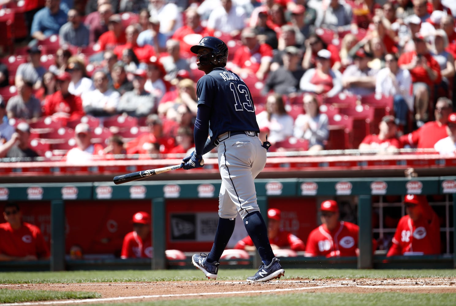 Photos: Ronald Acuna has deep impact in Braves’ second game