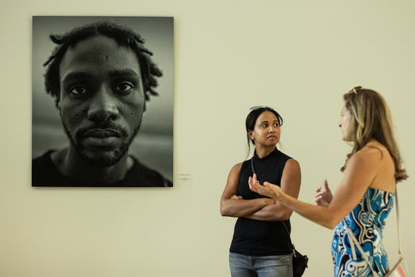 The ADAMA exhibition "Black Gaze, Black Bodies: Black Masculinities and Hip Hop" was presented this fall at the museum's temporary gallery space at Pittsburgh Yards.
(Courtesy of ADAMA)