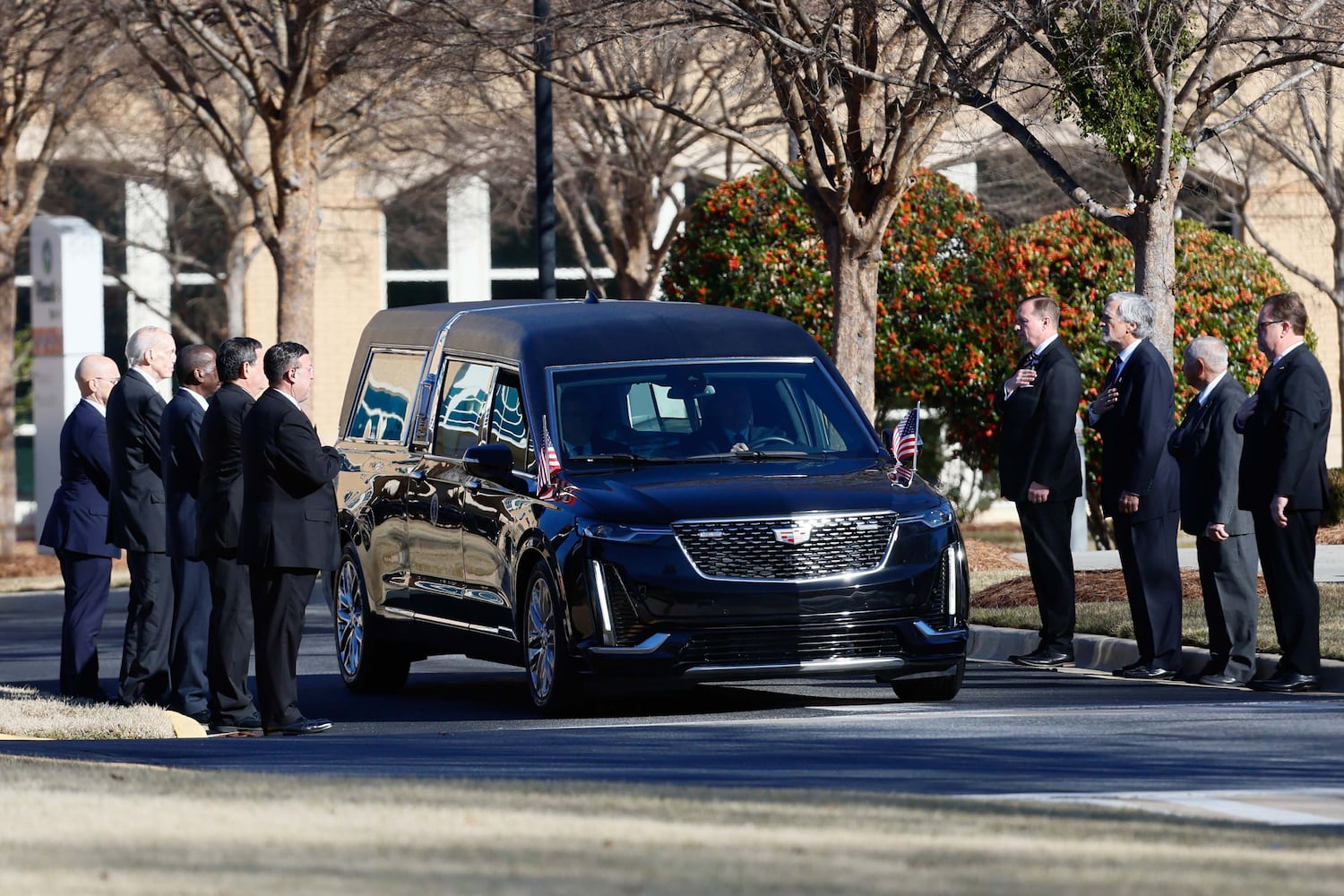 Carter funeral services begin 