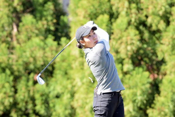 Georgia's Jo Hua Hung during the Liz Murphey Collegiate Classic at the UGA Golf Course in Athens, Ga., on Friday, March 19, 2021. (Photo by Steven Colquitt)