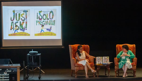 U.S. Supreme Court Justice Sonia Sotomayor discusses her new children's book, “Just Ask! Be Different, Be Brave, Be You," on the Agnes Scott College campus during the AJC Decatur Book Festival  Sunday, September 1, 2019.  (Photo: STEVE SCHAEFER / SPECIAL TO THE AJC)