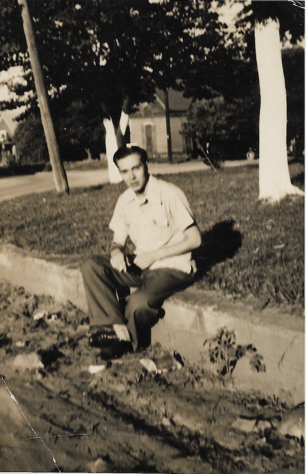 William D. King is seen shortly before he entered the U.S. Army during World War II. (Courtesy of the King family)