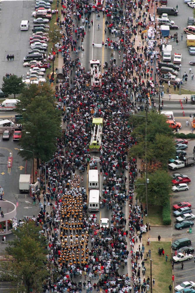 Braves' 1995 parade