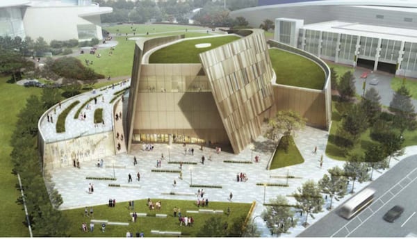 The bulk of the Arthur Blank Family Foundation's $17 million grant to the National Center for Civil and Human Rights will go toward a new wing that will house the Martin Luther King Jr. Papers exhibition. Courtesy of the National Center for Civil and Human Rights