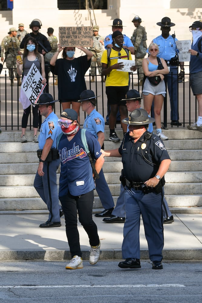 PHOTOS: Protesters gather across metro Atlanta