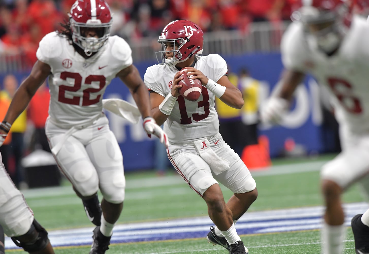 Photos: Bulldogs try to beat Alabama in SEC Championship game