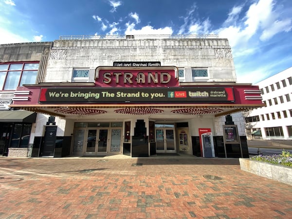 The Strand Theatre was officially renamed the Earl and Rachel Smith Strand Theatre in 2017. Photo: Courtesy of Strand Theatre