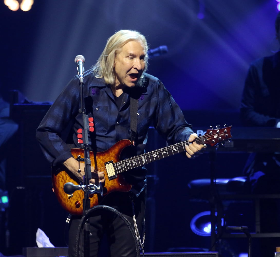 -- Joe Walsh plays on "One Of These Nights"
The Eagles brought their Long Goodbye Final Tour to sold out State Farm Arena on Thursday, November 2, 2023. The Tedeschi Trucks Band opened the concert.
Robb Cohen for the Atlanta Journal-Constitution