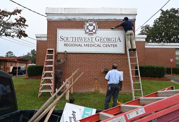 U.S. Sen. Jon Ossoff has asked U.S. Agriculture Secretary Tom Vilsack to fund $9.3 million in improvements to facilities at Southwest Georgia Regional Medical Center as part of a plan to reopen the Randolph County hospital. (Hyosub Shin / Hyosub.Shin@ajc.com)