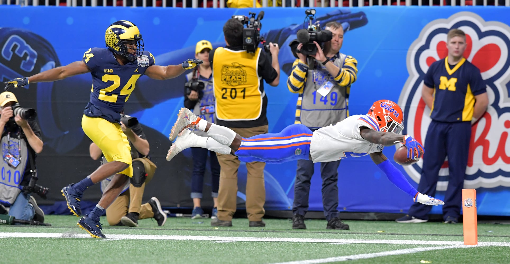 Photos: Florida beats Michigan in Chick-fil-A Peach Bowl