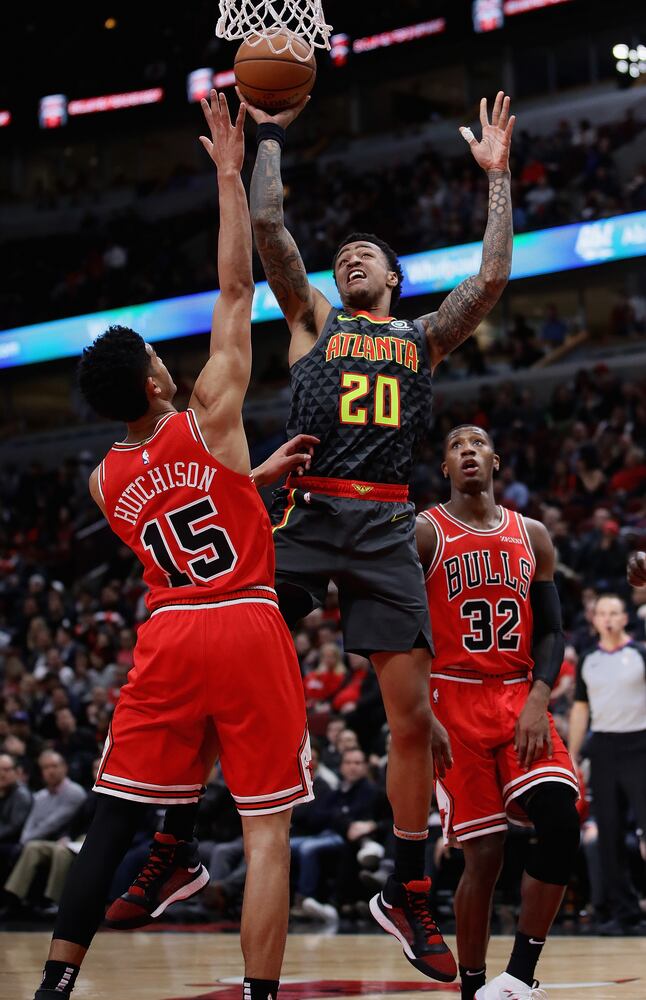 Photos: Hawks battle the Bulls