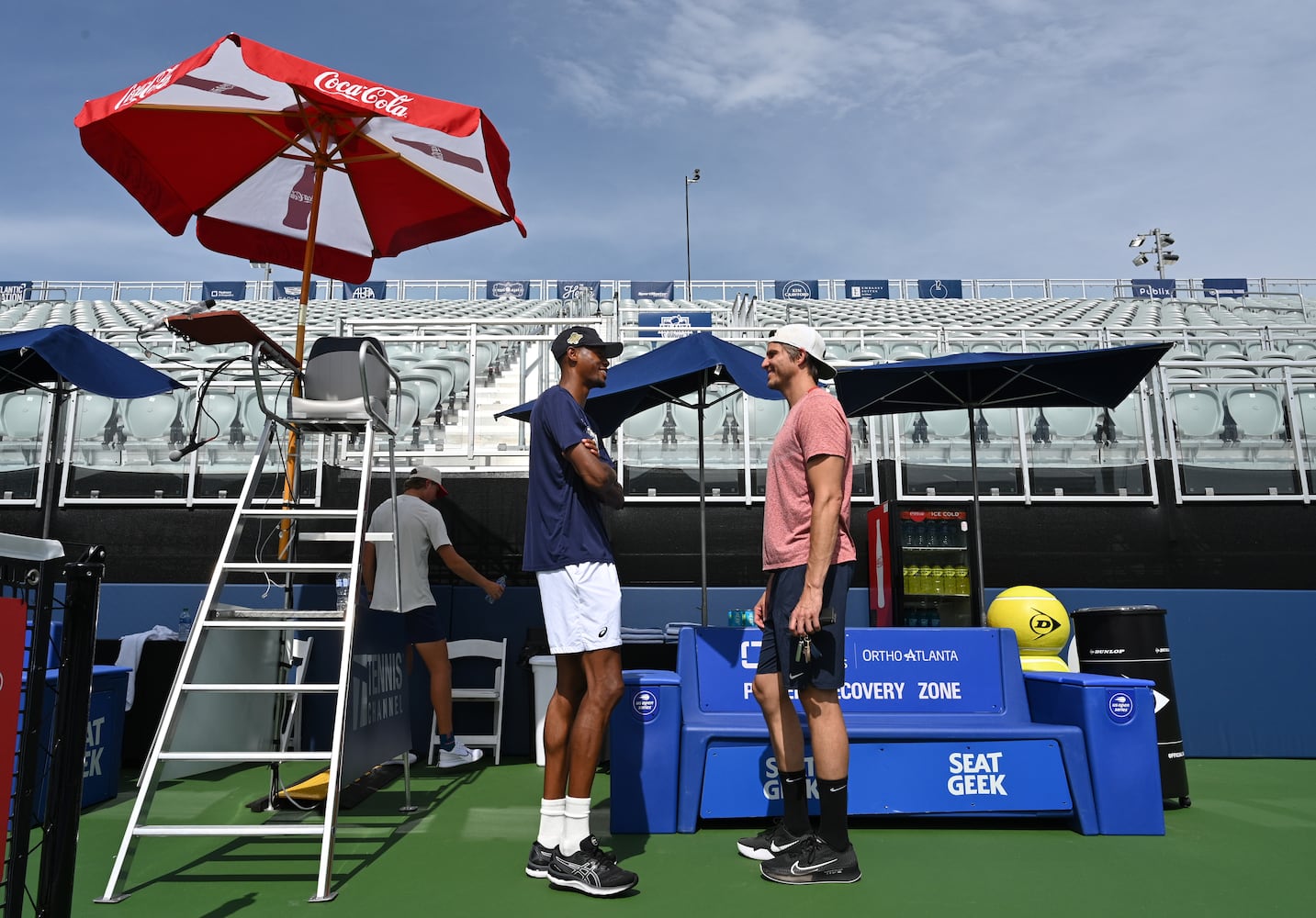 Atlanta Open christen the stadium court