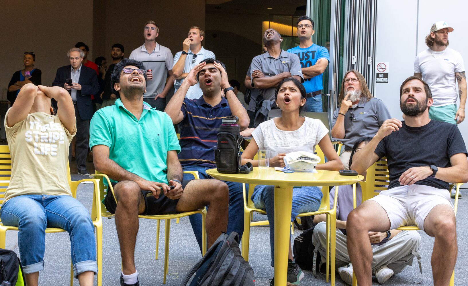 Chris Eubanks watch party at Georgia Tech