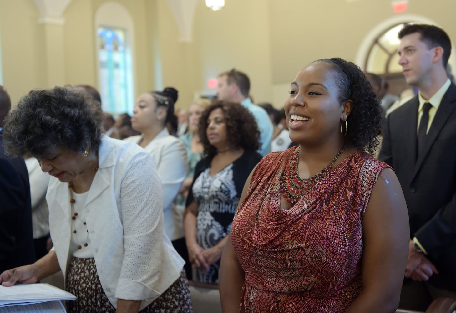 Friendship Baptist Church holds first service in new space