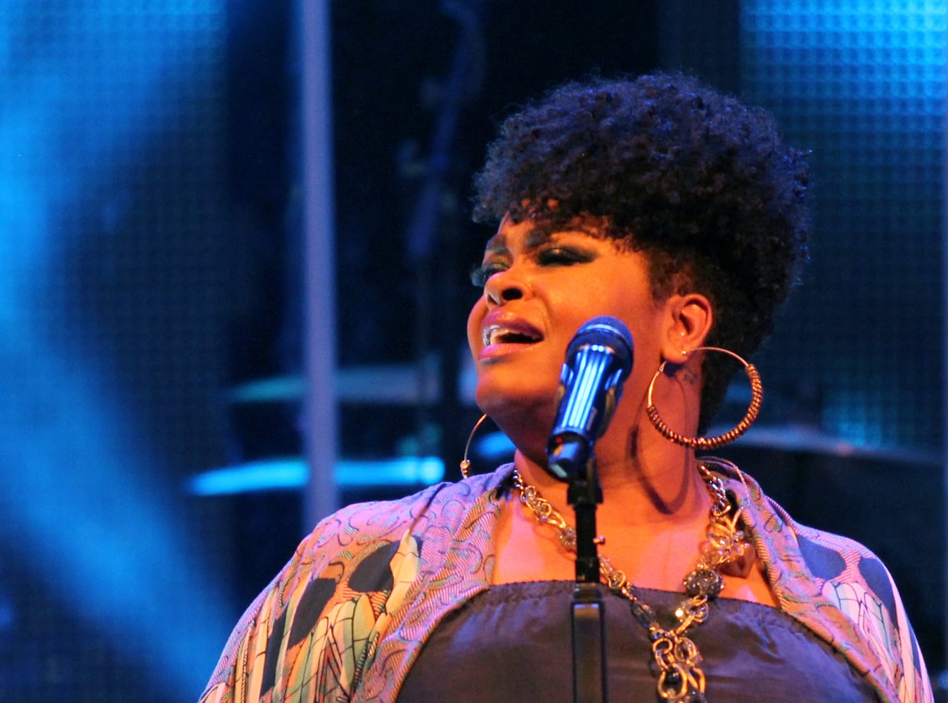 Jill Scott performs at Chastain Park Amphitheatre