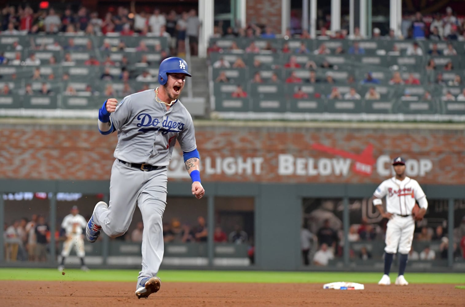 Photos: Acuna hits grand slam as Braves battle Dodgers in Game 3