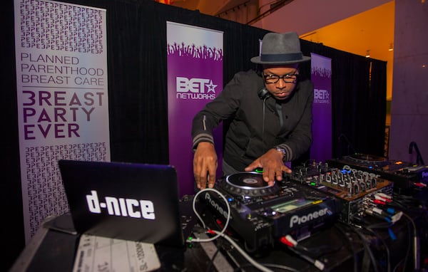 DJ D-Nice seen at The Breast Party Ever! presented by Planned Parenthood and Black Entertainment Televisions Networks (BET), at the Museum of Science and Industry on Thursday, Oct. 2, 2014 in Chicago. (Photo by Barry Brecheisen/Invision/AP)